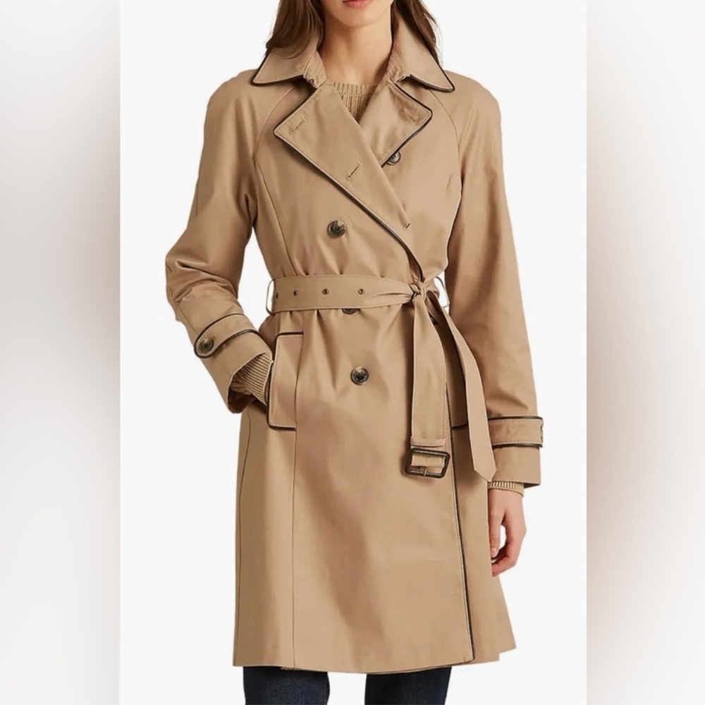 Lauren Ralph Lauren Classic Beige Trench Coat